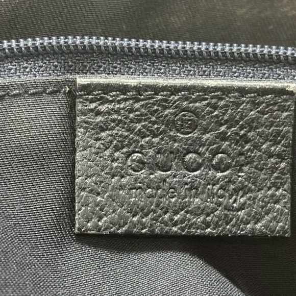 GUCCI GG Canvas Web Sherry Line Hand Bag Serial No. 145759 002122 - Picture 10 of 10